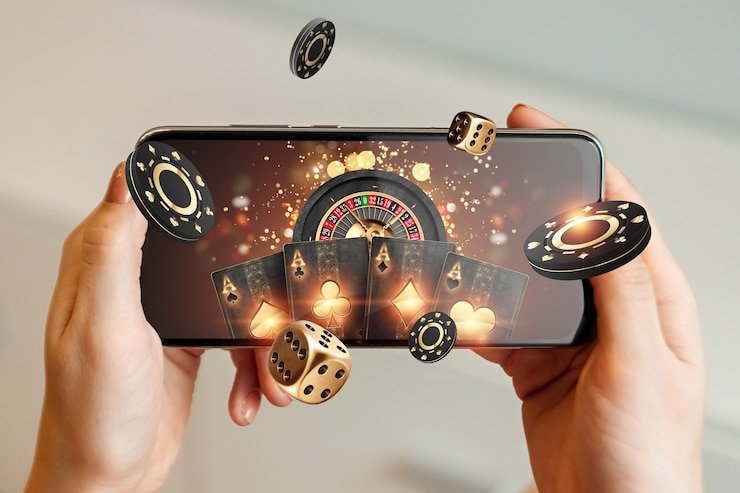 In-game settings and balance display